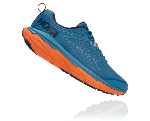 Hoka One One Challenger ATR 6 Mens UK - Blue Trail Running Shoes - WYEIZ8529